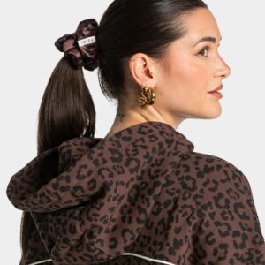 Alternative view of Contrastline Hooded Sweater "Leo Espresso"