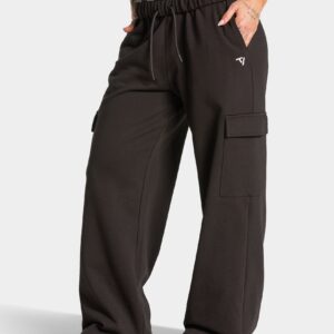 Lift Wide Leg Cargo Jogger "Dark Chocolate"
