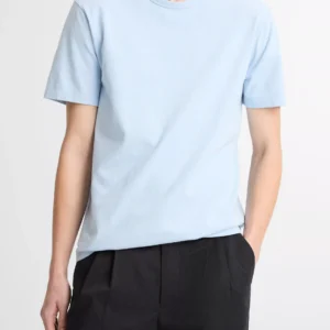 Herren T-Shirt aus Baumwolljersey, garment dyed – Weich & Farbstark