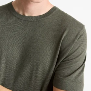 Alternative view of Herren Kurzarm-Pullover aus Merinowolle-Kaschmir – Leicht, Weich & Edel